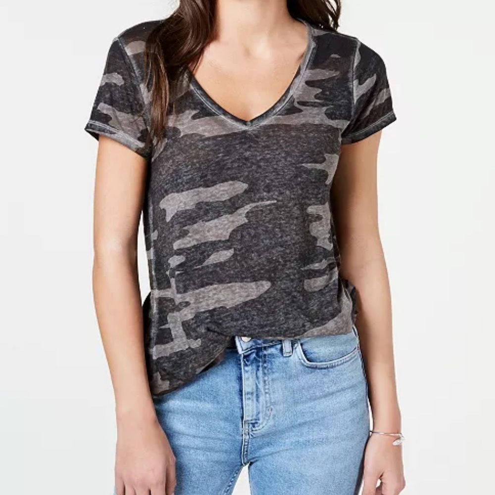 Camo-Print T-Shirt